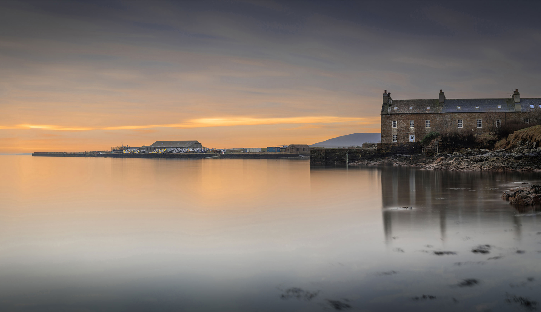 double piers stromness harbour